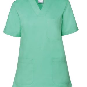 Túnica Unisexo Verde Decote em V (65%Polyester 35%Algodão)